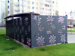 Контейнерная площадка для ТБО «МАФ - 9»