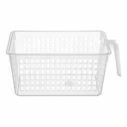 Корзинка универсальная с ручкой 280x160x120 мм, бесцветный