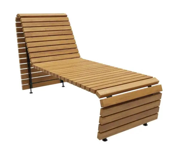 Парковый лежак 2 1,4 м (композит)