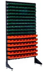 Стеллаж с пластиковыми ящиками 1801-10/6/0 Kombo