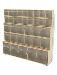 Стойка бежевая настенная/настольная Стелла-техник 401-02-02-01-B