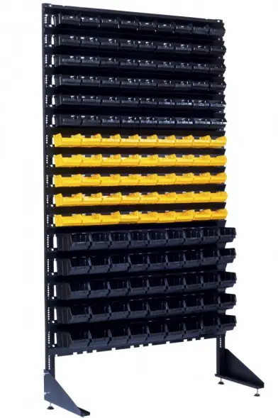 Стеллаж с пластиковыми ящиками 1801-11/5/0 CH-G