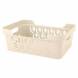 Корзинка универсальная Deluxe, 380x276x140 мм, 12 л, бежевый
