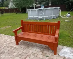 Скамейка деревянная «Городец»