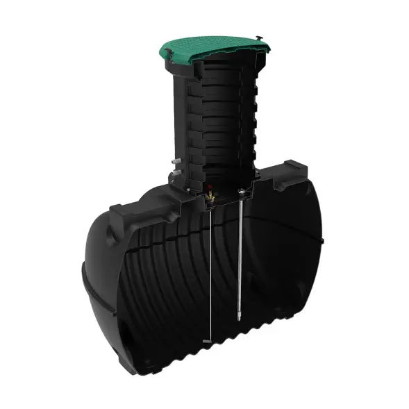 Емкость топливная подземная Rostok G 3500 л с горловиной 1000 мм