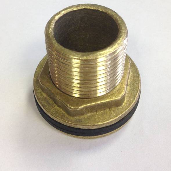 Отвод латунный 2"