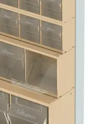 Стойка бежевая настенная/настольная Стелла-техник 401-03-01-01-B