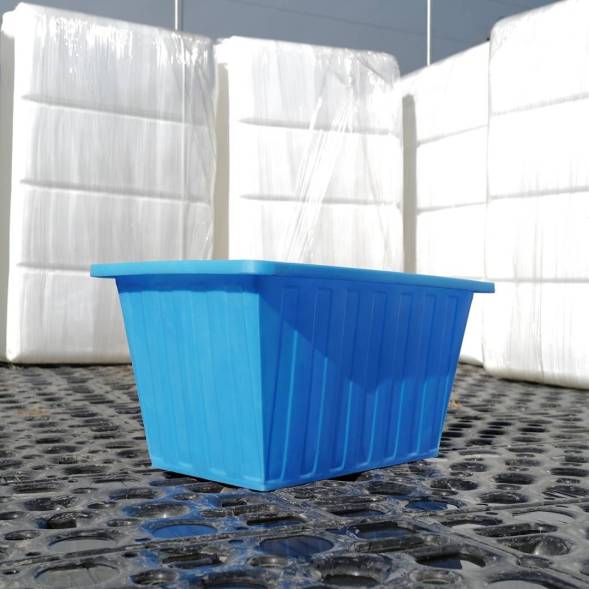 Ванна пластиковая пищевая К, 400 л, HDPE, черный [132.0400.899.000]