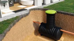 Автономная канализация Rostok Ground 12 с горловиной 600 мм