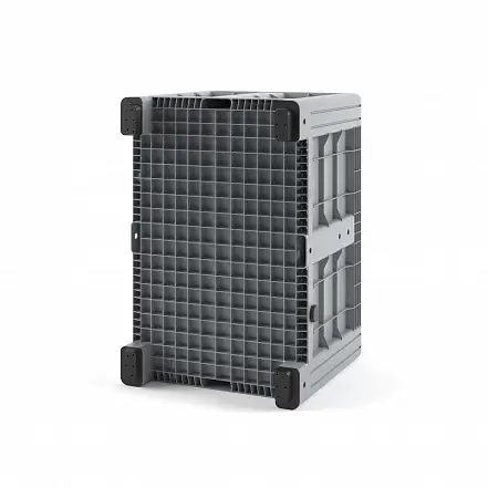 Пластиковый контейнер IBOX 1200х800 сплошной на ножках