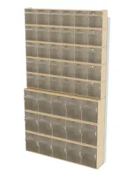 Стойка бежевая настенная Стелла-техник 402-00-05-03-B