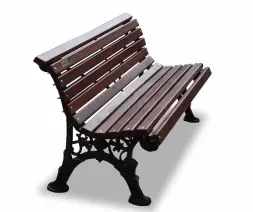 Скамейка чугунная «Ажурная» без подлокотников 0,6 м (кресло)