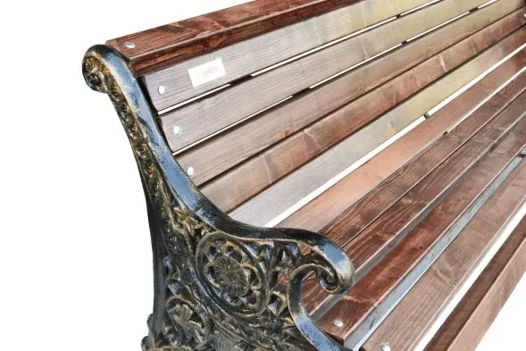 Скамейка чугунная «Ажурная» 3,0 м (3 опоры)