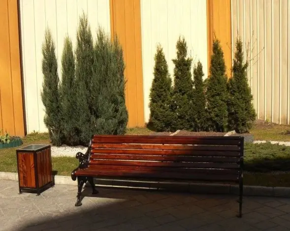 Скамейка чугунная «Ажурная» 3,0 м (3 опоры)